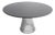 Round Warren Platner Dining Table with Stone Top by Warren Platner for Knoll International, 1969 For Sale
