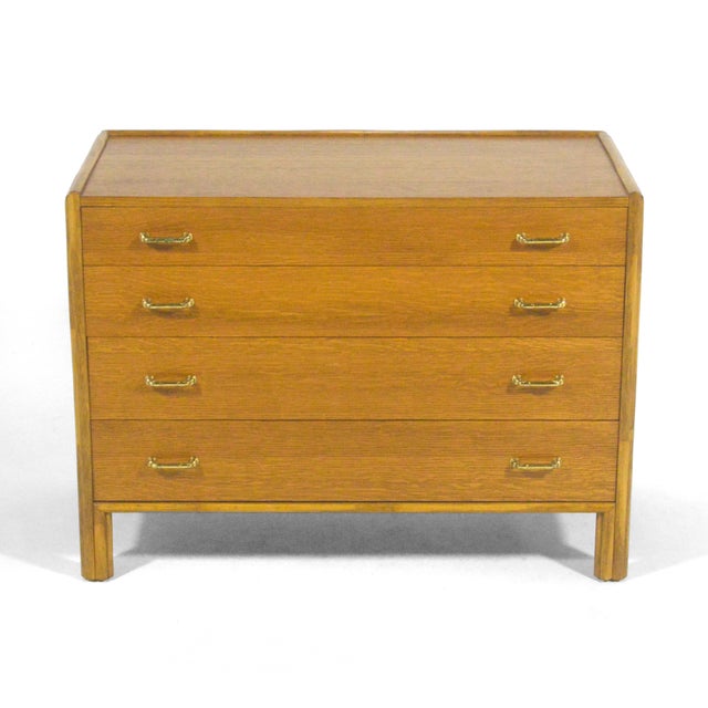 Mid 20th Century John McGuire Rattan and Oak Chest For Sale - Image 5 of 8