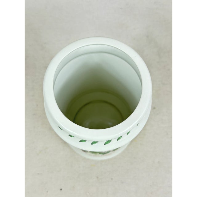 Vintage Botanical Vase For Sale In New Orleans - Image 6 of 8