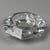 Modern Belgian Crystal Ashtray from Val Saint Lambert For Sale - Image 3 of 11