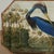 Antique English Bamboo and Grasscloth Table With a Bird Top For Sale - Image 9 of 17
