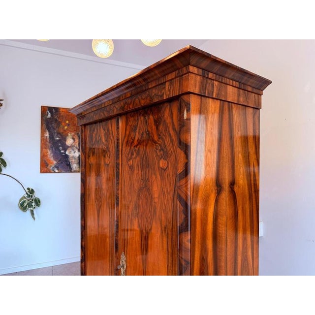 Antique Biedermeier Hall Wardrobe For Sale - Image 10 of 18