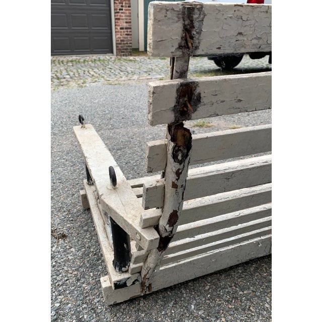 Vintage Cottage Porch Swing 1940 - 1960 For Sale - Image 9 of 16