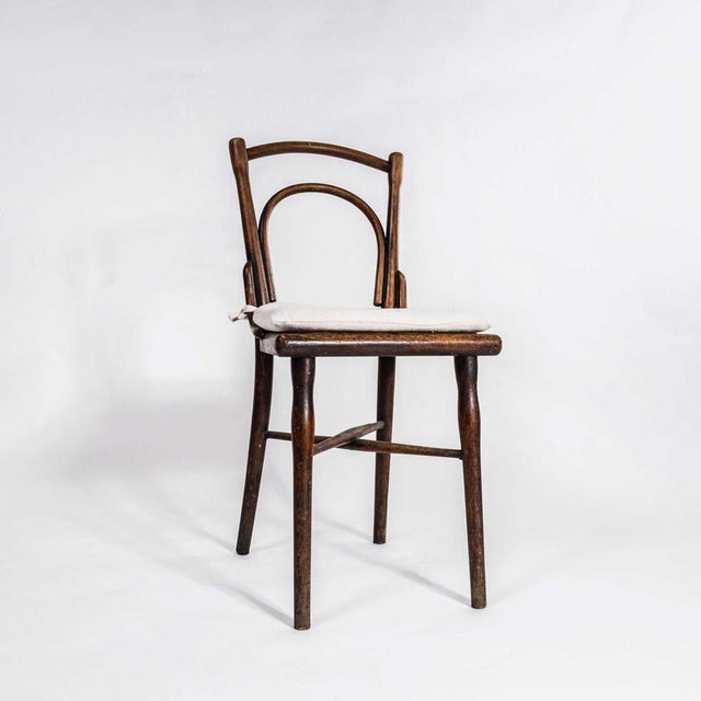 : Contemporary Loose Chair Seat Cushion – Rounded Square. Custom made in our upholstery workshop using original vintage...