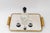Art Deco Brass Serving Plate with Mirror, 1920s For Sale - Image 10 of 14