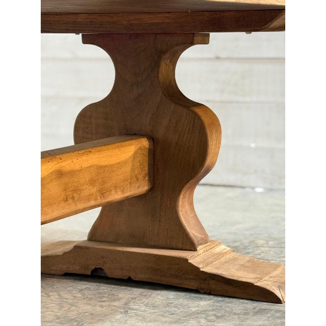 Large French Oak Dining Table, 1920 For Sale - Image 15 of 18