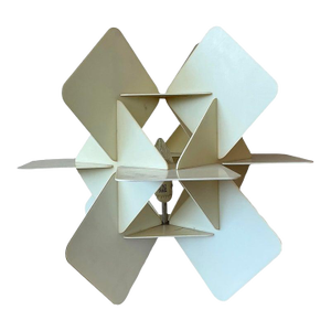 Vintage Boho Origami Resin Table Lamp