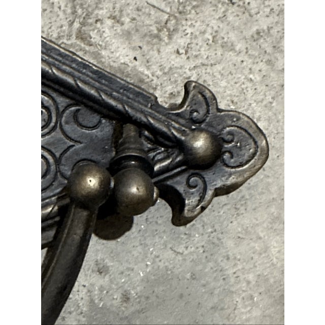 Good condition Vintage Gothic Style Metal Drawer Pull Handle