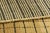 Beige Rug & Kilim’s Gradient Rug in Creamy Beige-Brown Ombre Grid and High-Low Texture For Sale - Image 8 of 8