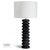 Coastal Living Accordion Table Lamp in Ebony For Sale In Detroit - Image 6 of 6