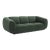 Emmet Forest Green Velvet Sofa For Sale
