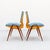 Maurice Pré Attributed Mid Century Modern Oak & Mahogany Dining Chairs, France 1950s For Sale - Image 10 of 14