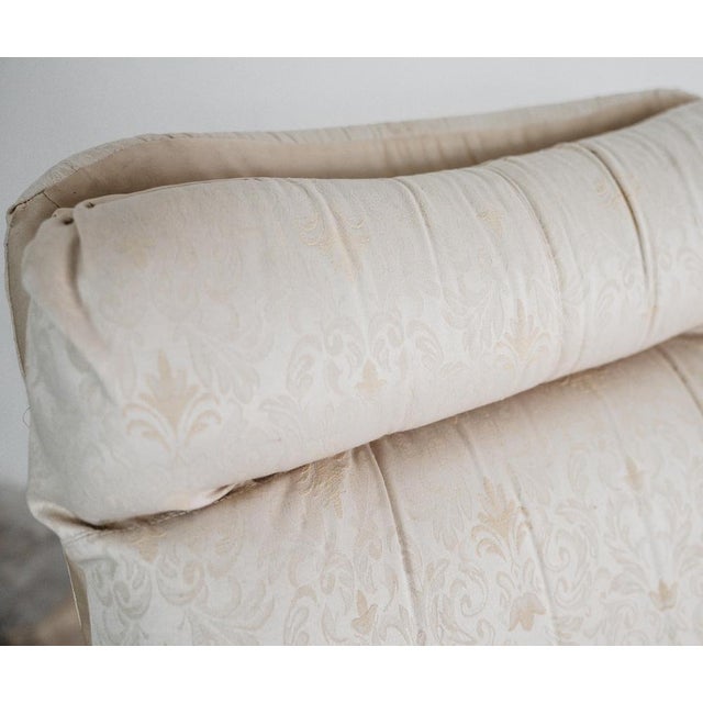 Cream Hollywood Regency Rocking Armchair by Guido Faleschini, 1970s For Sale - Image 8 of 12