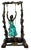 "Girl on a Swing" Sculpture by Auguste Moreau For Sale - Image 13 of 18