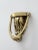 Brass Antique Brass Door Knocker For Sale - Image 8 of 10
