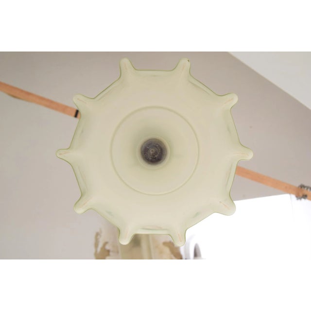 Mid-Century Glass Pendant, 1950s For Sale - Image 10 of 13