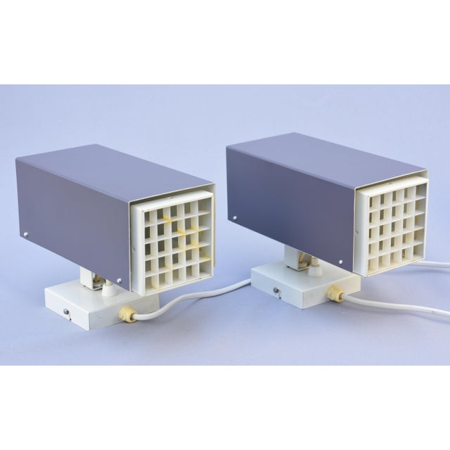 Wall Lamps by Preben Dahl for H.F. Belysning, Denmark, 1960s, Set of 2 For Sale - Image 9 of 15