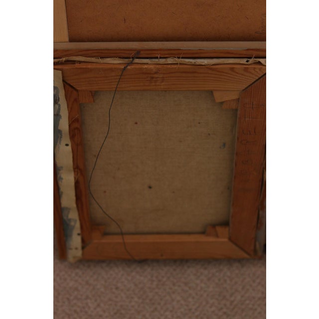 Georg Suttner, Mountains, 1950s, Oil on Canvas, Framed For Sale - Image 14 of 16