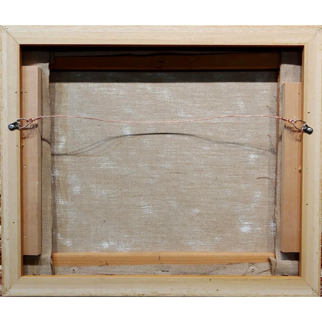 Brown Alex Schaefer -Nude Female Relaxing at Home -Oil Painting For Sale - Image 8 of 10