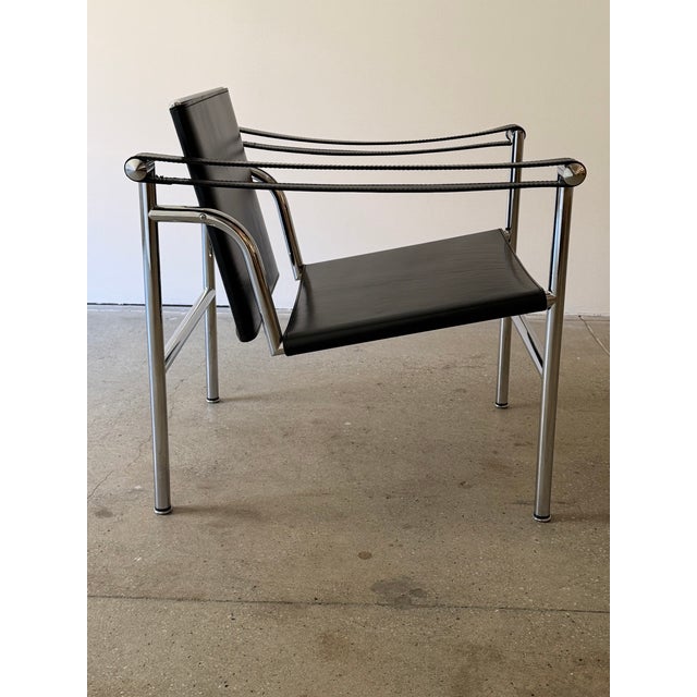 Lc1 “Fauteuil À Dossier Basculant” Armchair by Le Corbusier, Jeanneret & Perriand for Cassina For Sale - Image 10 of 12