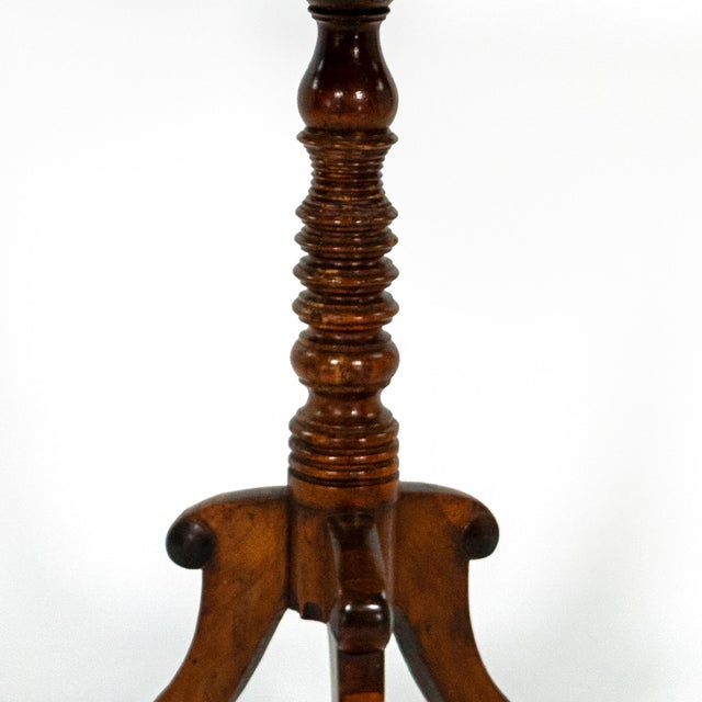 Wood Regency Games Table With Chessboard Top and Oyster Veneer, English, Circa 1830 For Sale - Image 7 of 7