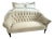 Lee Industries Tufted Linen Loveseat For Sale