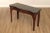 Brown Maitland Smith Carved Mahogany Serpentine Console Table For Sale - Image 8 of 12