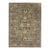 8x10 Light Green Floral Oushak Style Hand-Knotted Wool Rug For Sale