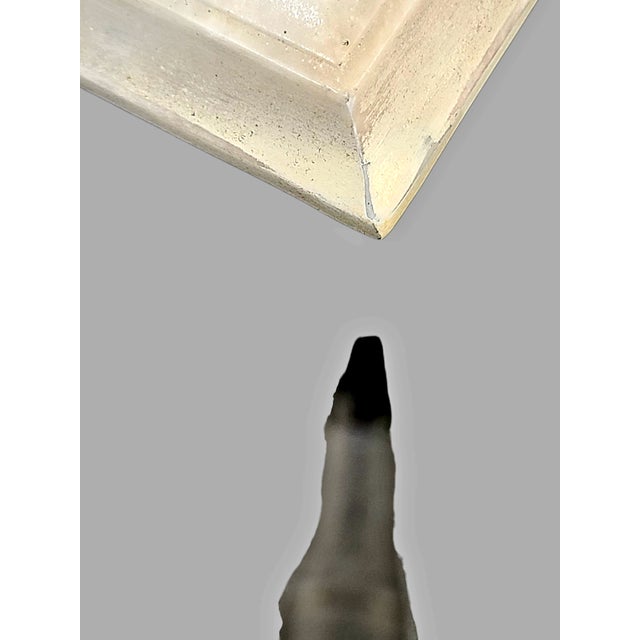 Vintage Neoclassical Italian Pink Art Glass & Marble Table Banquet Lamp For Sale - Image 12 of 12