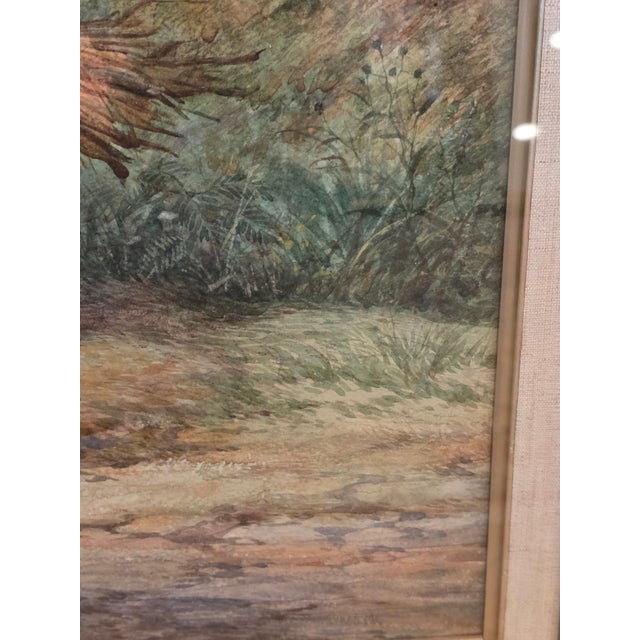 19th Century Watercolor Painting of Sisters by David Hardy For Sale - Image 10 of 14