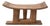 Early 20th Century Asante Dwa Wood Stool Throne Ghana For Sale