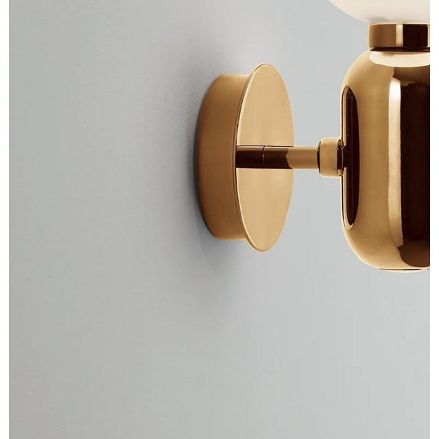 Not Yet Made - Made To Order Aballs A Golden Wall Lamp in Glass and Metal by Jaime Hayon for Parachilna For Sale - Image 5 of 12