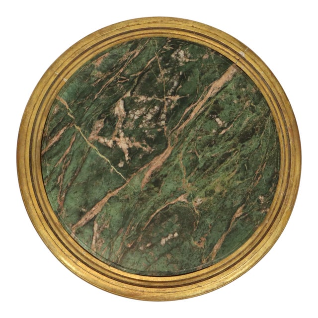 Antique Empire French Side Tables Plant Tables in Marble, 1890s, Set of 2 For Sale - Image 9 of 18