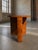 Art Deco Round Wood Side Table with Shelf For Sale - Image 10 of 11