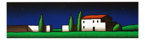Tino Stefanoni, Three Cypresses, 2000, Screen Print
