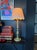 Wood Vintage Cottage Lamp in Carved Wood, 1970 For Sale - Image 7 of 7