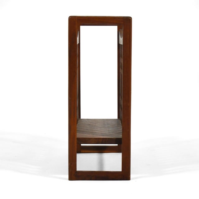 Mid 20th Century Arthur Umanoff Walnut Magazine Rack For Sale - Image 5 of 10