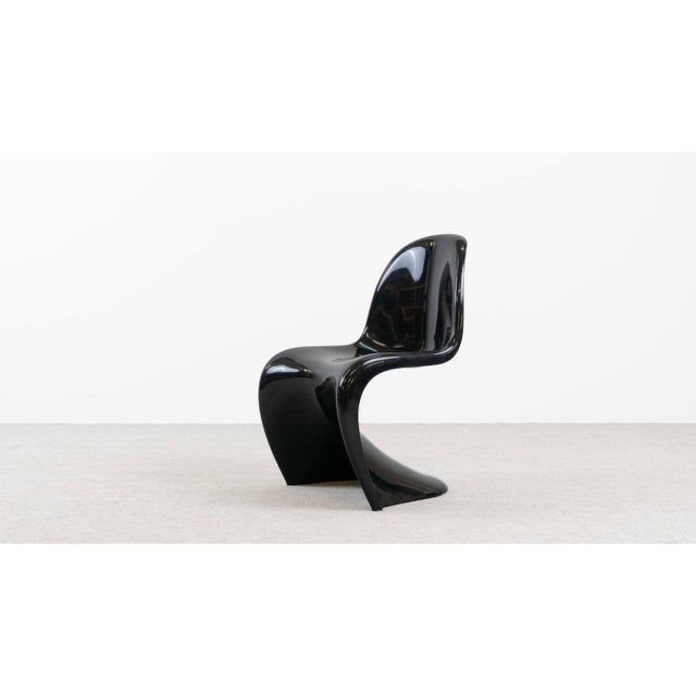 Black Panton Chair by Verner Panton for Herman Miller / Fehlbaum, 1971 For Sale - Image 8 of 18