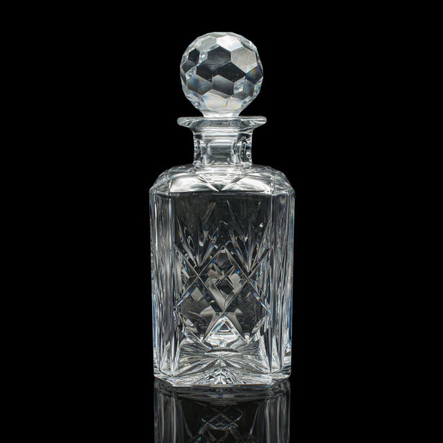 Mid-Century Modern 1990's Vintage Executive Whiskey Decanter For Sale - Image 3 of 12
