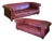 Large Vintage Derwent Leather Scroll-Arm Sofas, 2000, Set of 2 For Sale