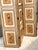 Vintage Painted Harlequin Wood Folding Screen For Sale - Image 14 of 18