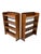 Vintage Art Deco Open Bookcases by P.E.L. Izeren for De Genneper Molen, 1920s, Set of 2 For Sale - Image 13 of 13