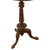 Antique Irish Carved Burl Walnut Spiral Twist Pedestal Tripod Wine Table 1860 For Sale - Image 16 of 18