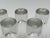 Postmodern 1980s Set of 8 Carlo Moretti Vintage Postmodern Heavy Drinking Glasses Italy For Sale - Image 3 of 11