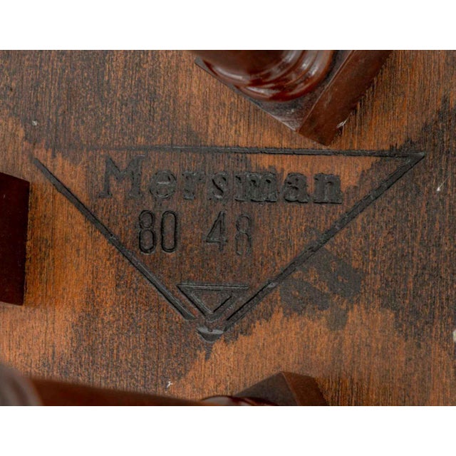 Brown American Empire Style Mahogany Tripod Table For Sale - Image 8 of 8