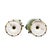 Pair of Italian Maiolica Vases, Coiled Snake Handles, Ca. 1880 For Sale - Image 9 of 10