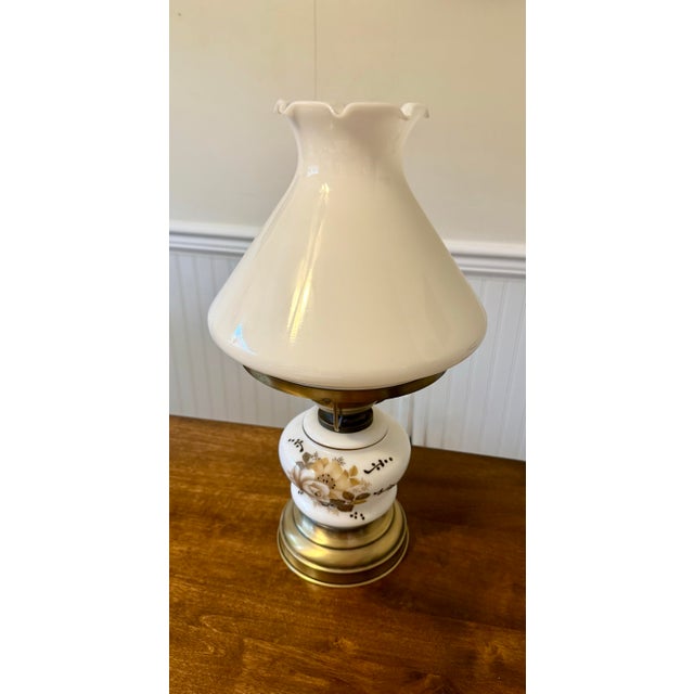 Late 20th Century Leviton Hurricane Lamp For Sale - Image 6 of 12