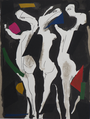 Marino Marini, Le sacre du printemps, Lithograph