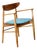 Mid-Century Danish Elm and Teak Lounge Chair For Sale