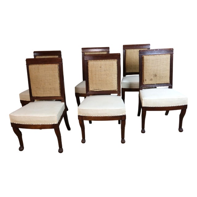 Empire Chairs, Set of 6 For Sale
